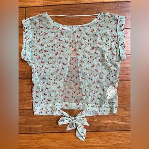 Shimmer top, Size XS